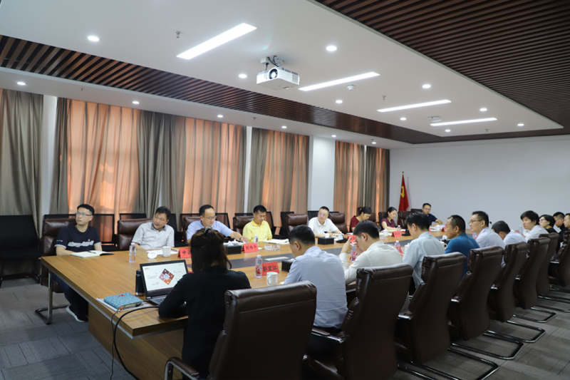 “长沙金霞经开区管委会主任康镇麟同志调研西米集团