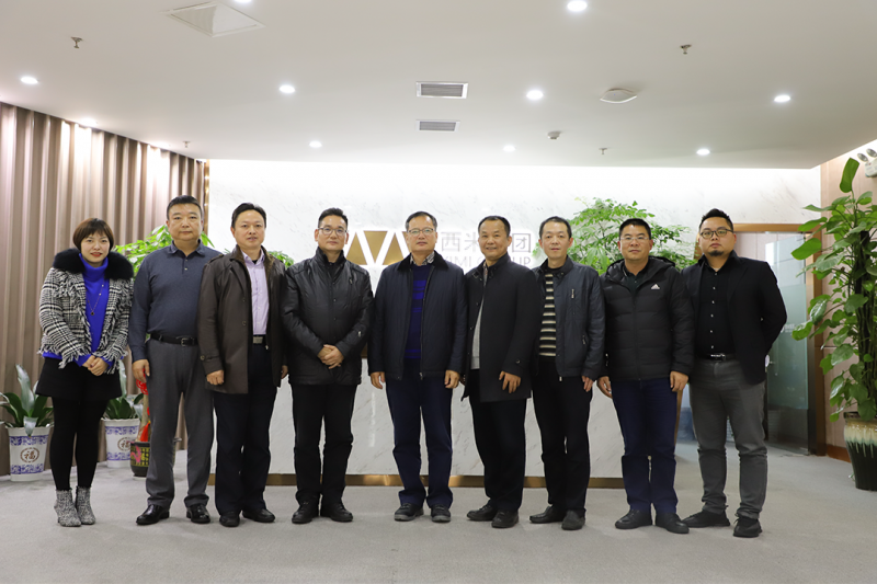 “马维光将军莅临西米集团视察指导工作